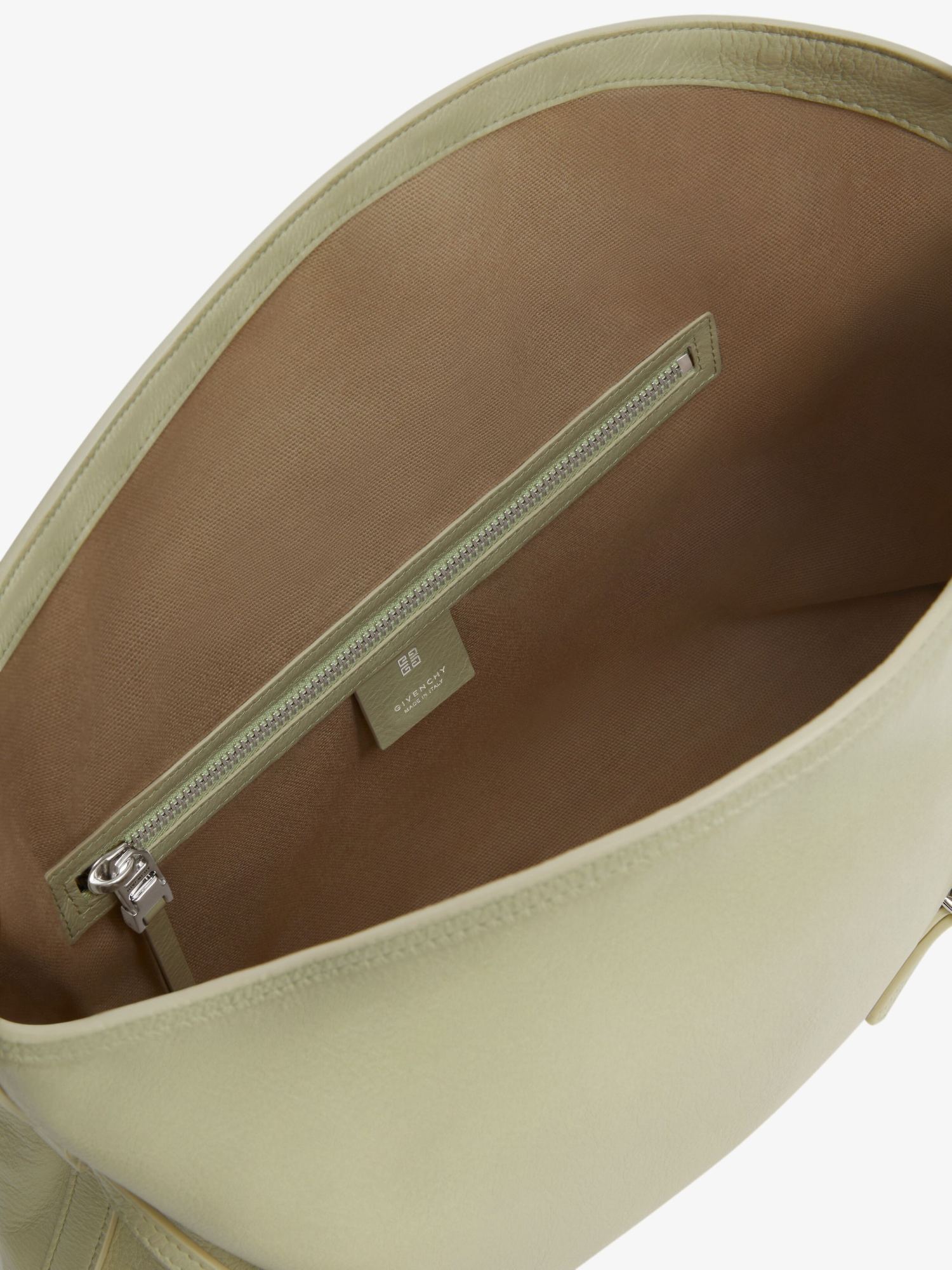 Givenchy Medium Voyou Leather Shoulder Bag In Nude
