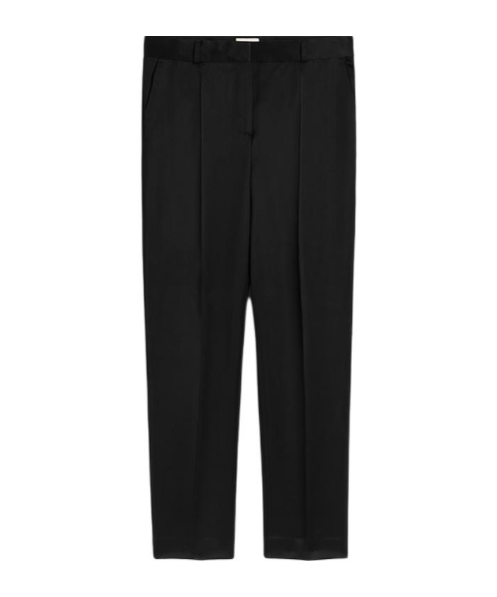 TOTÊME LOW-WAIST SATIN TROUSERS