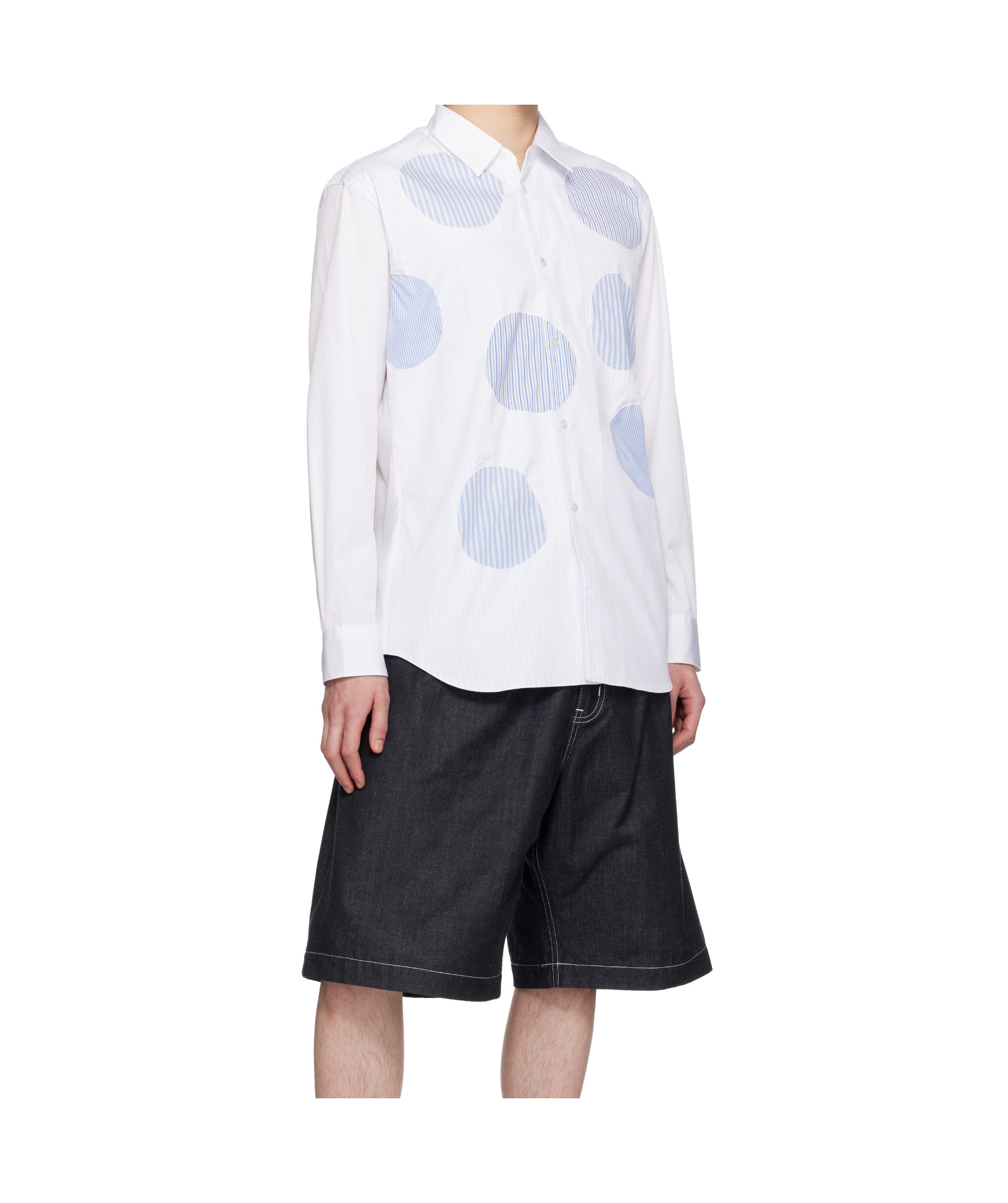 Comme Des Garçons Plain Stripe Shirt