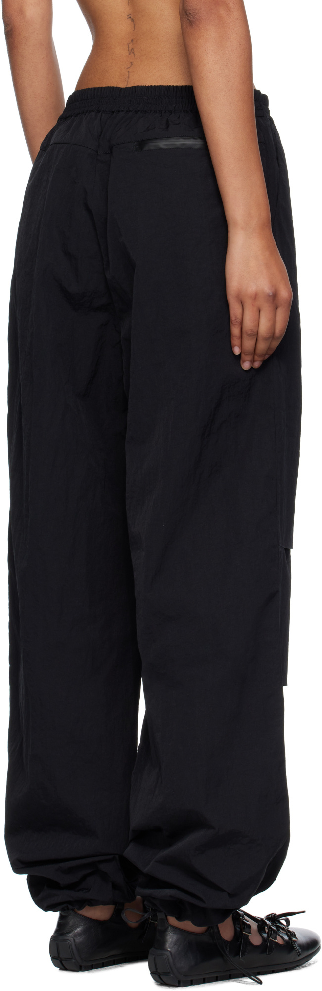Cecilie Bahnsen Drawstring Casual Pants In Black