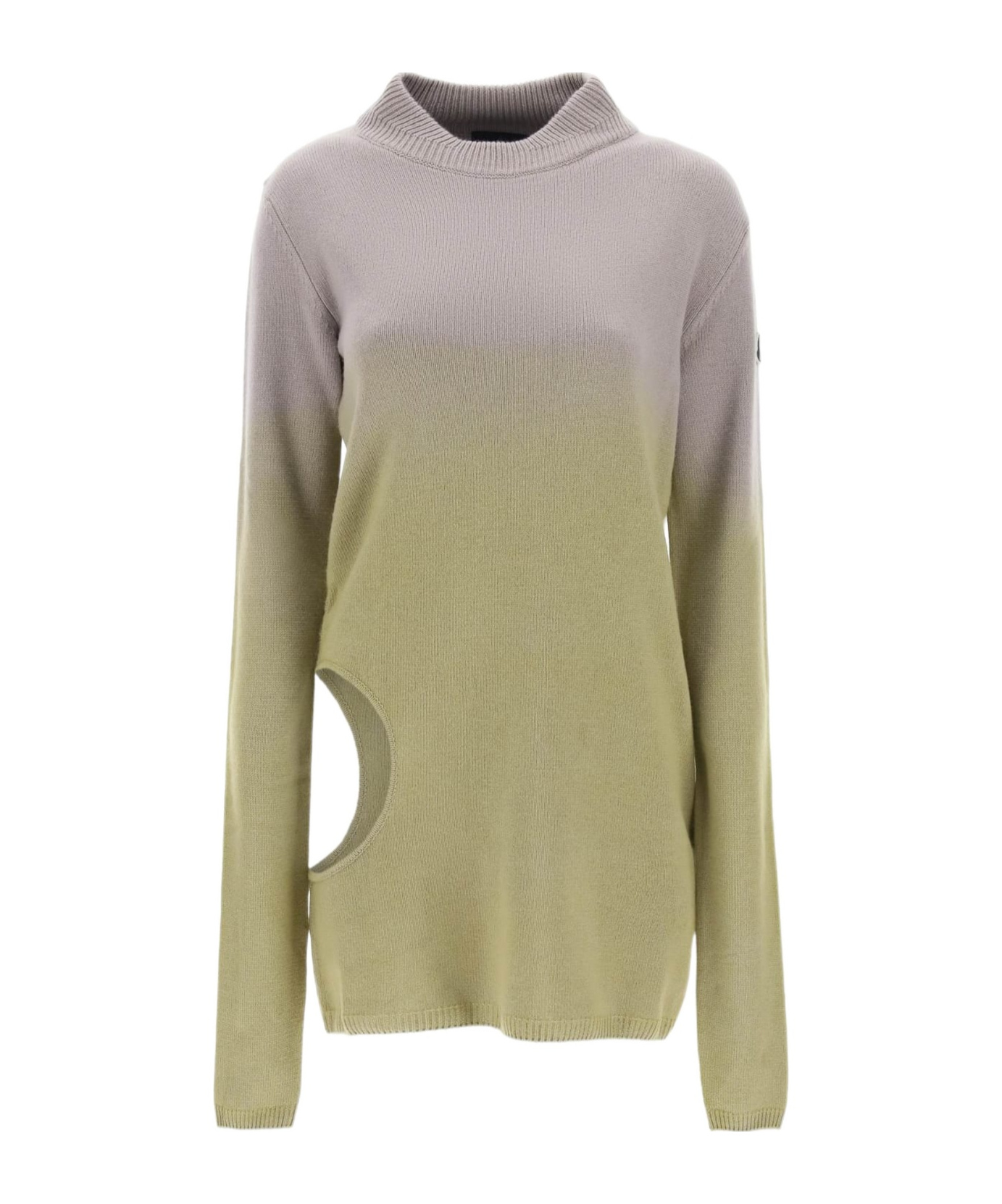 Rick Owens Long-sleeved Sweater In Nude