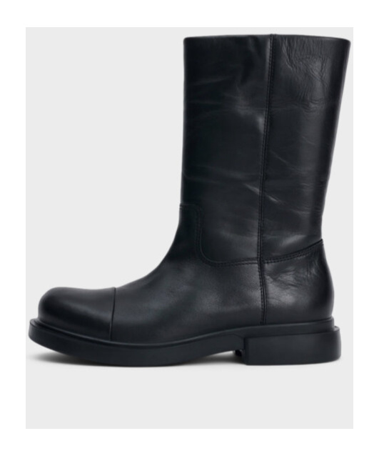 Sunflower Round Head Boots In Black