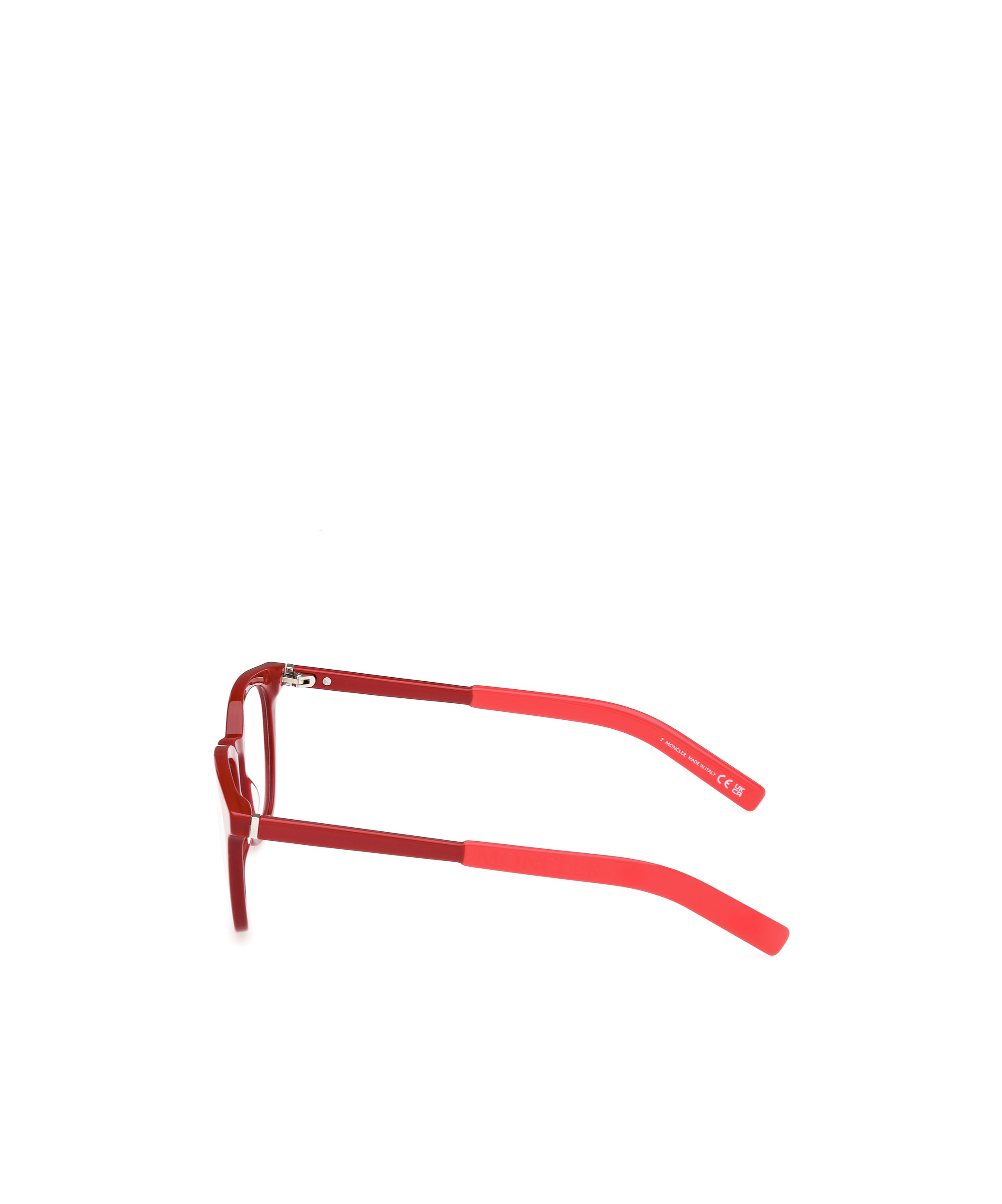Moncler Logo Flat Mirror In Red