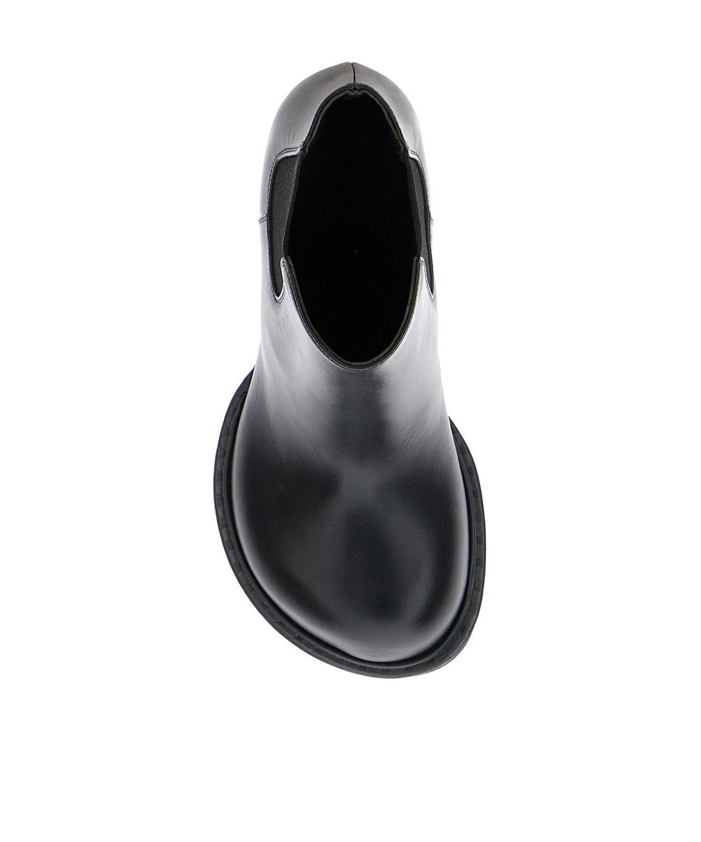 Shop Bottega Veneta Cliff Chelsea Ankle Boot In Black