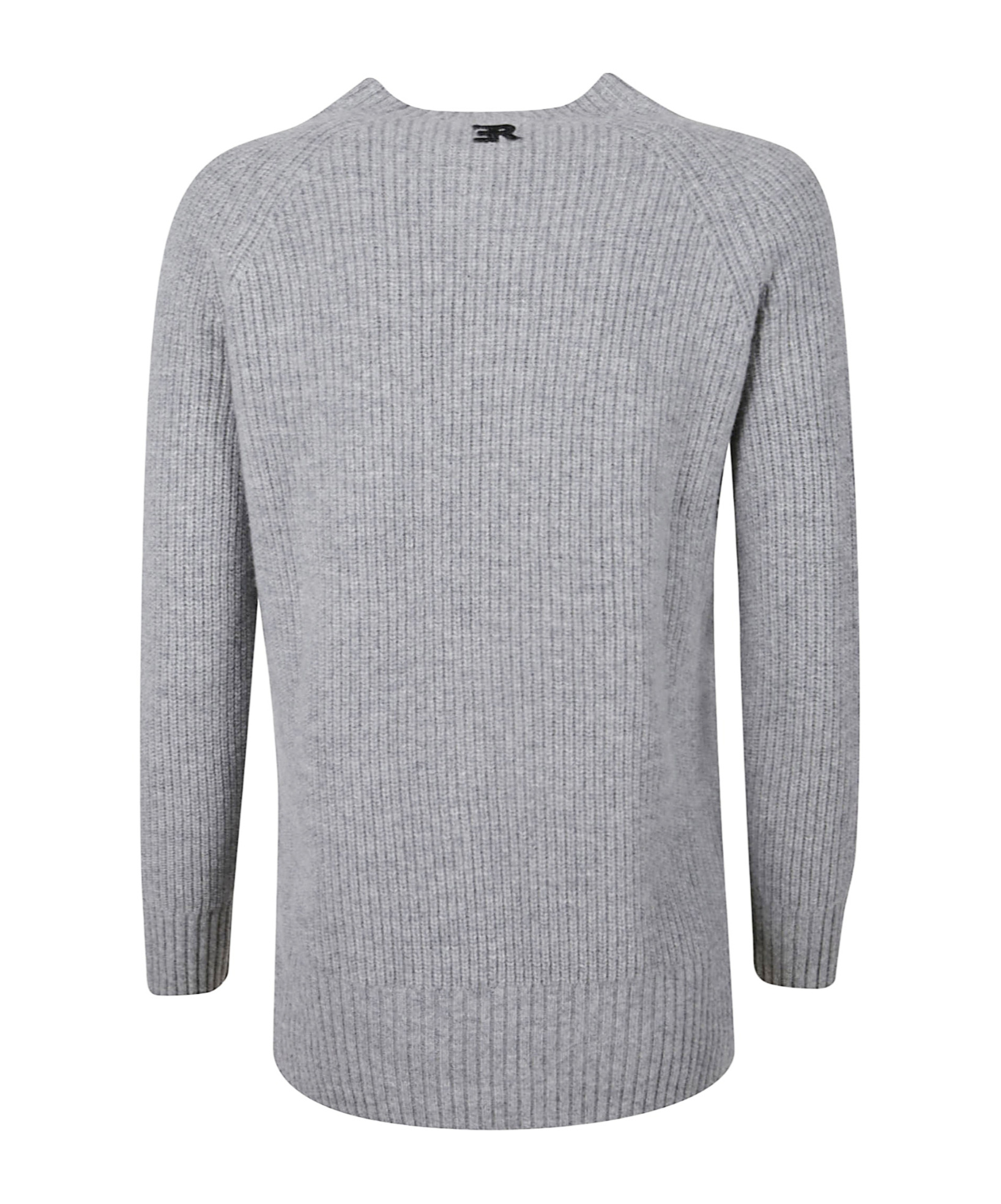 Ermanno Firenze Sequin-embellished Lace-panel Sweater In Black