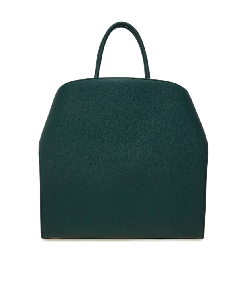 Ferragamo Hug Tote Bag In Green