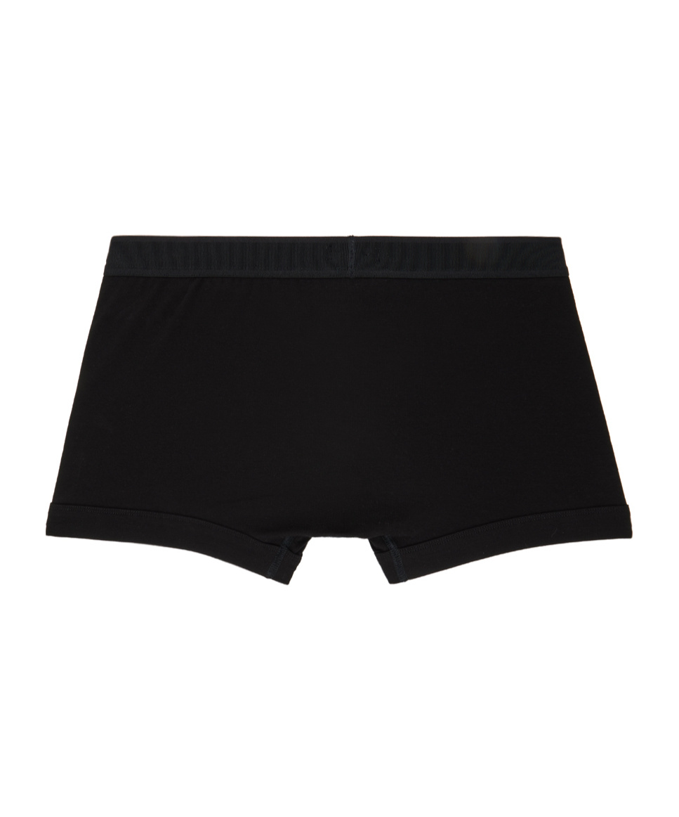 Tom Ford Cotton Blend Boxer Briefs In Black