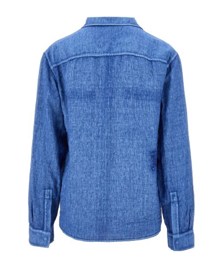 BURBERRY BURBERRY LONG SLEEVED DENIM SHIRT