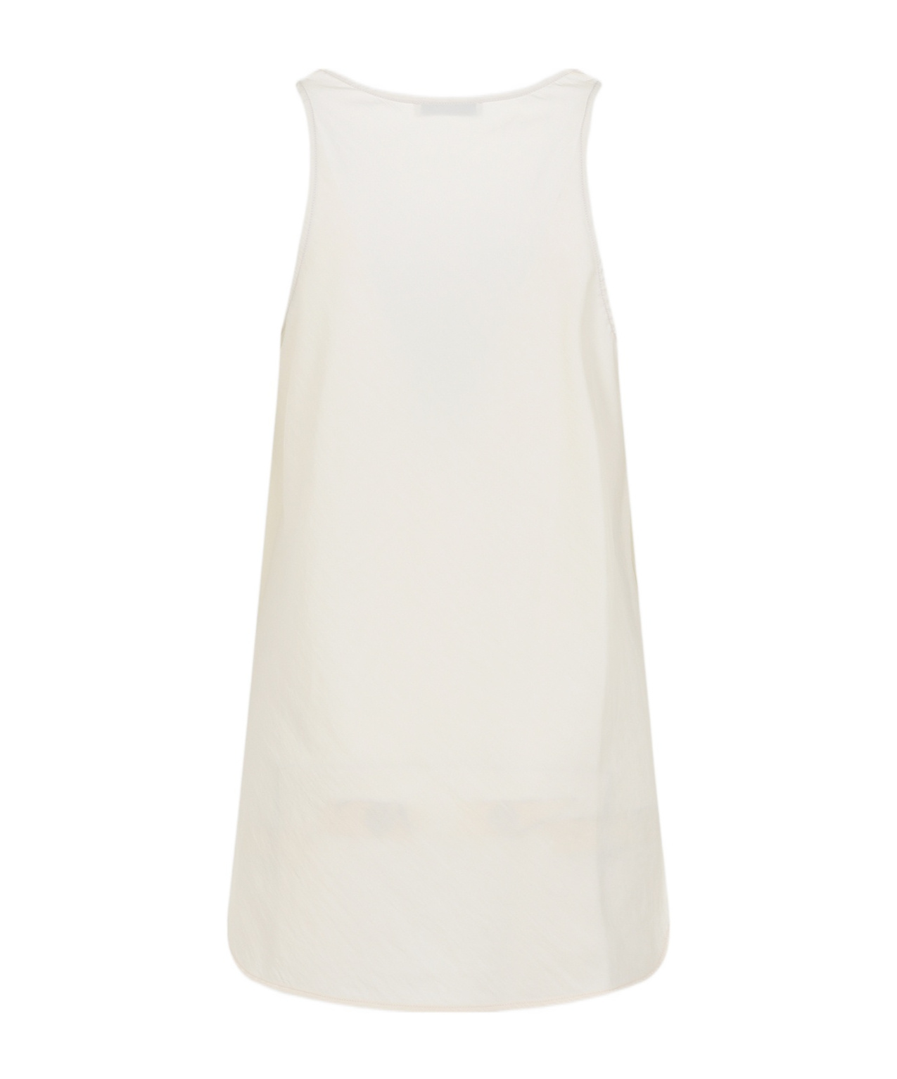 Lemaire Bias Cut Tank Top In White
