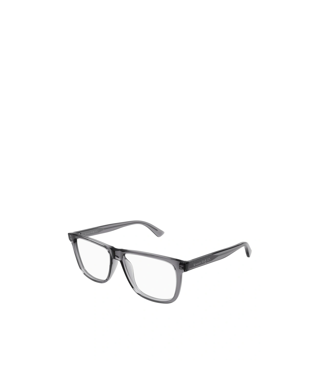 ALEXANDER MCQUEEN TRANSPARENT SQUARE-FRAME GLASSES