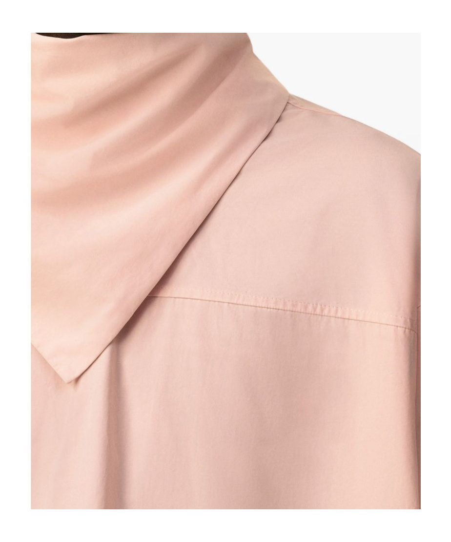 Ami Alexandre Mattiussi Ami Paris Women Bandana Cotton Shirt In Pink