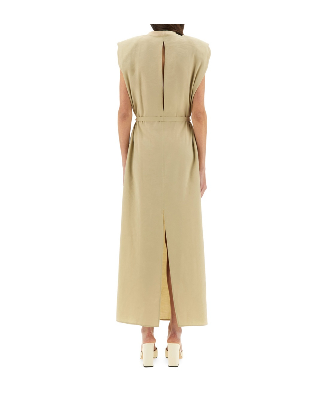 ALYSI 'PEACH TOUCH' LONG DRESS