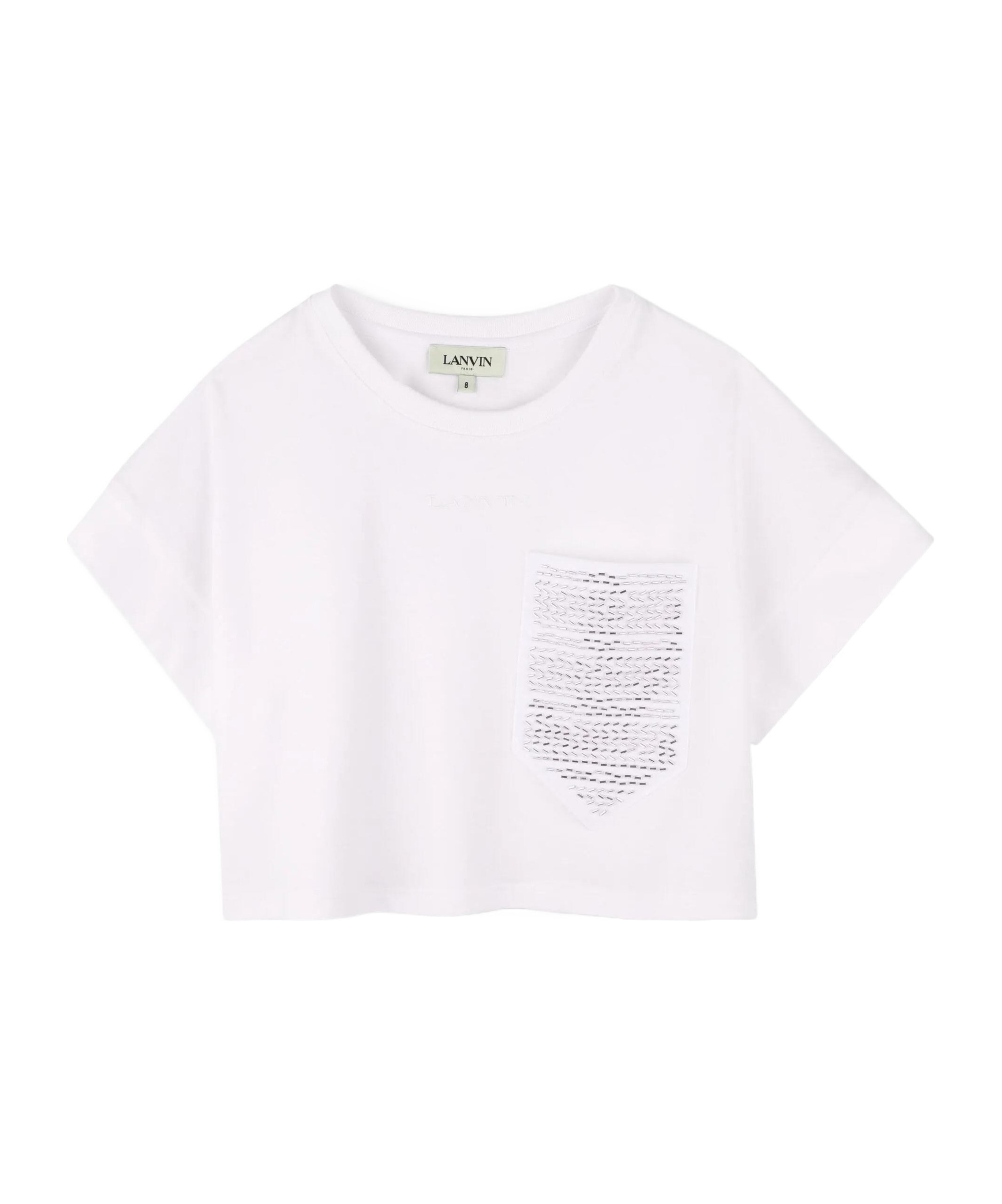 Lanvin Short-sleeved T-shirt In White