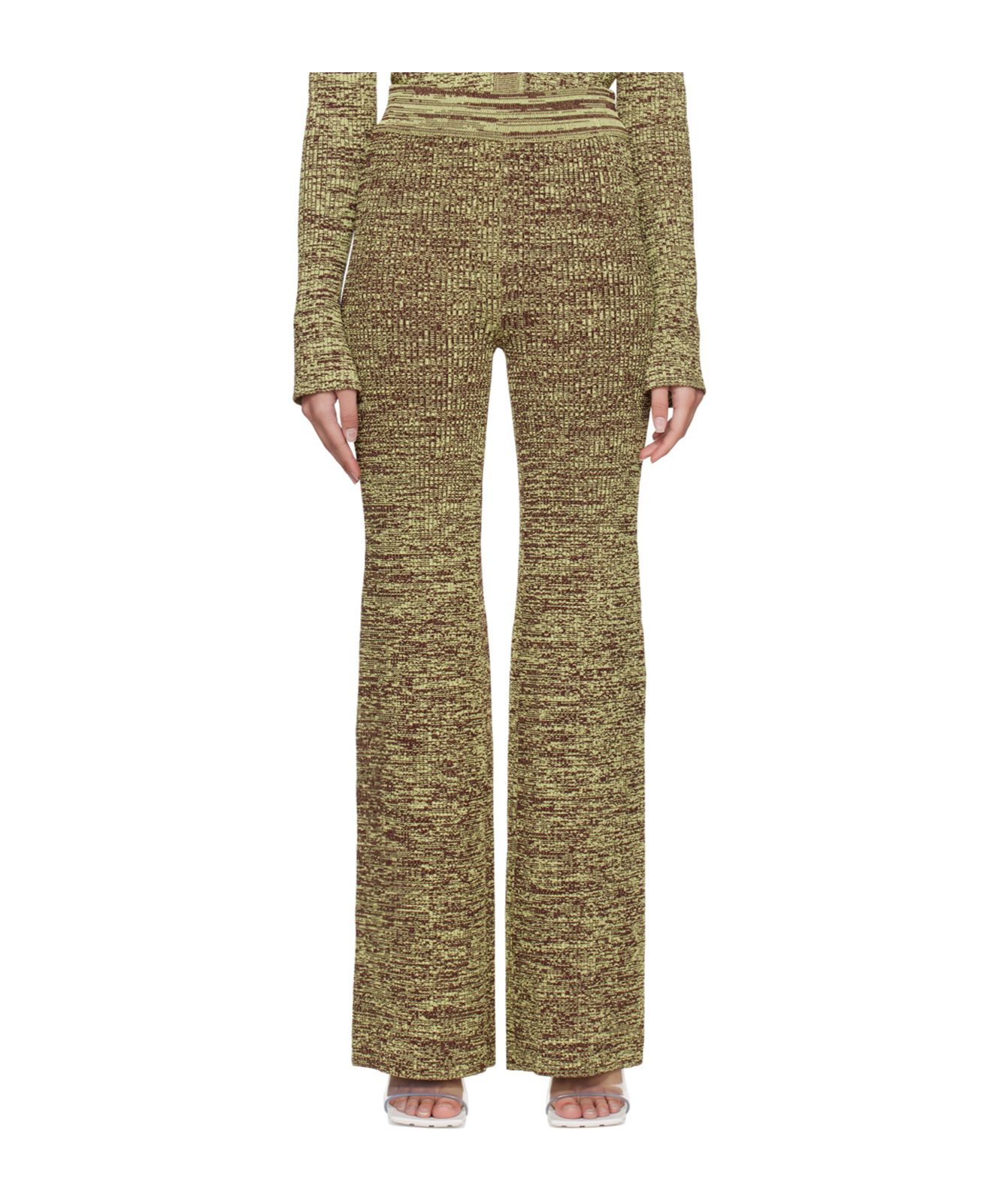 Remain Birger Christensen Elastic Waistband Casual Pants In Green