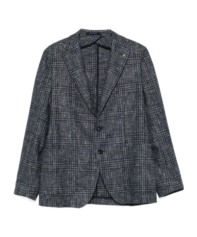 Tagliatore Checked Wool Blazer