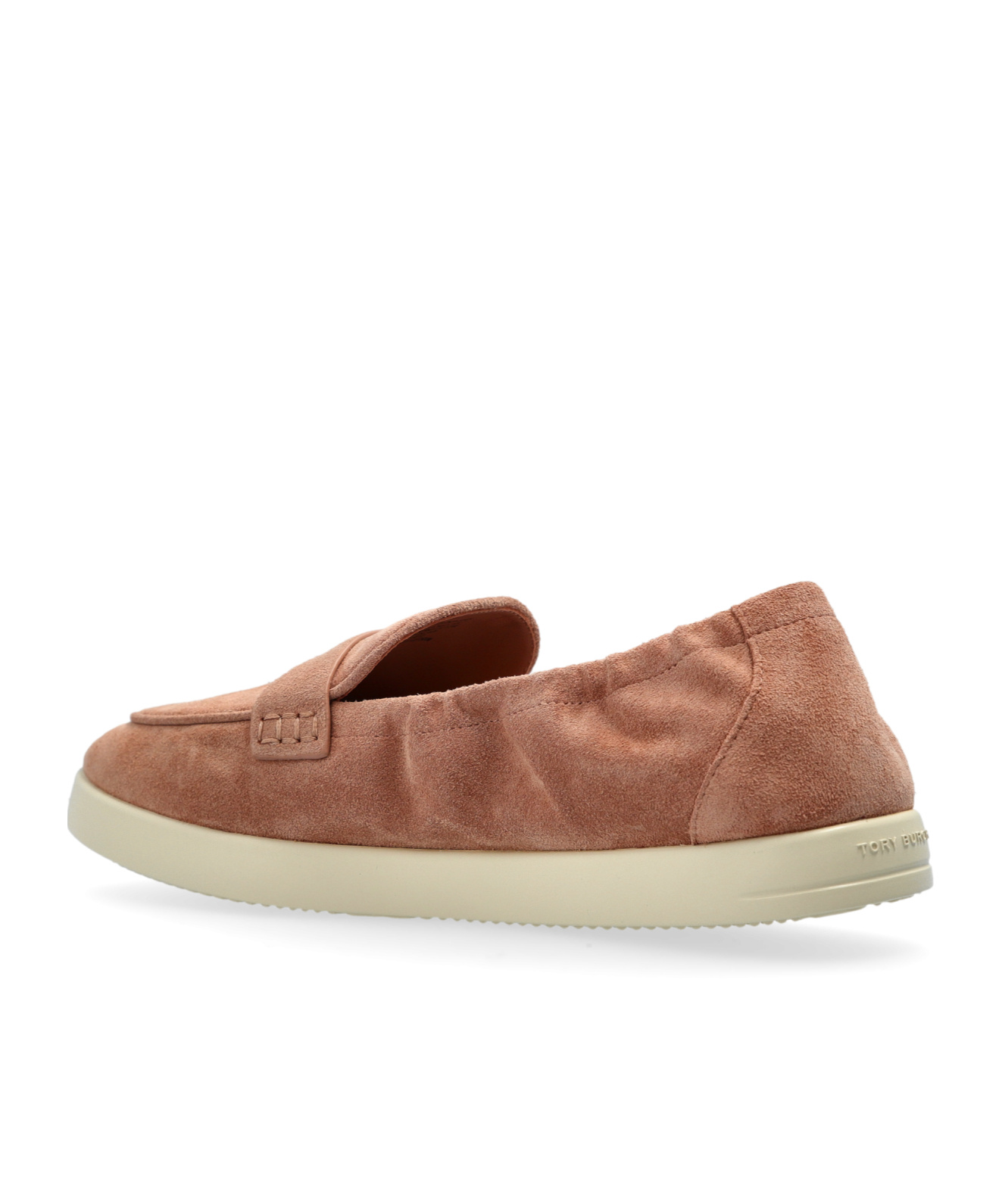 Tory Burch Suede Loafers In Brown