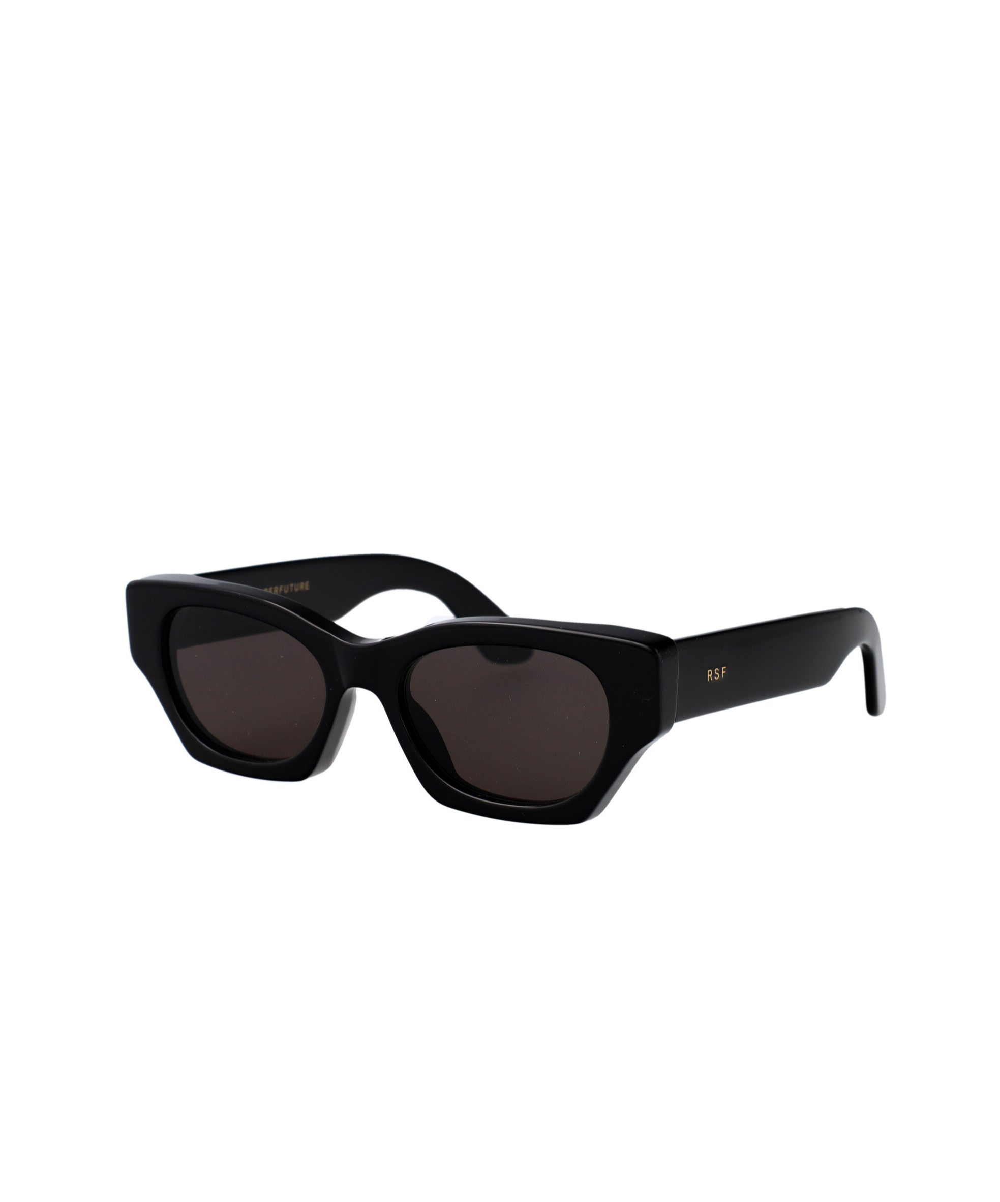Retrosuperfuture Geometric Sunglasses In Black