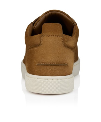 Christian Louboutin St Louis Suede Slip-on Sneakers In Animal Print