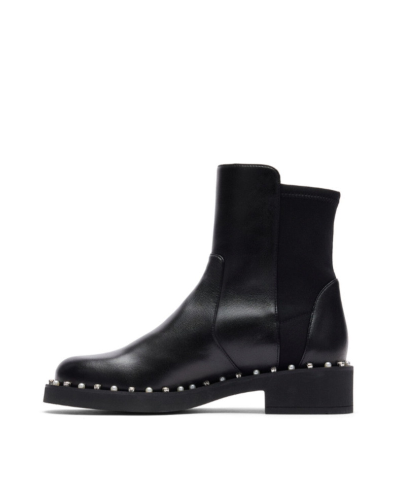 STUART WEITZMAN ROUND SHORT BOOTS