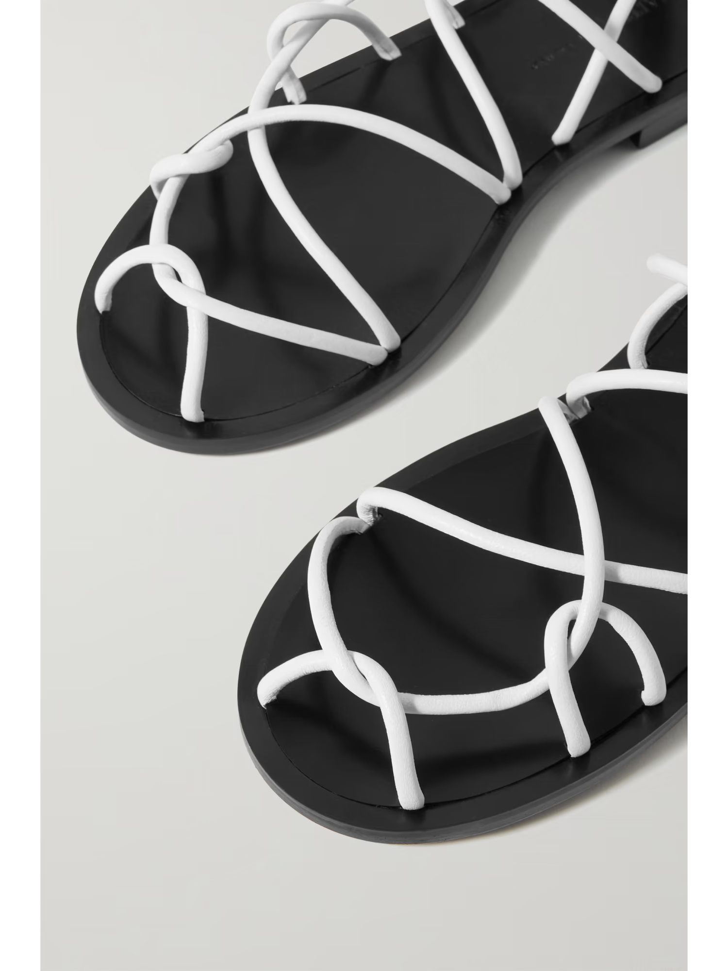 Khaite Strappy-design Sandals In White