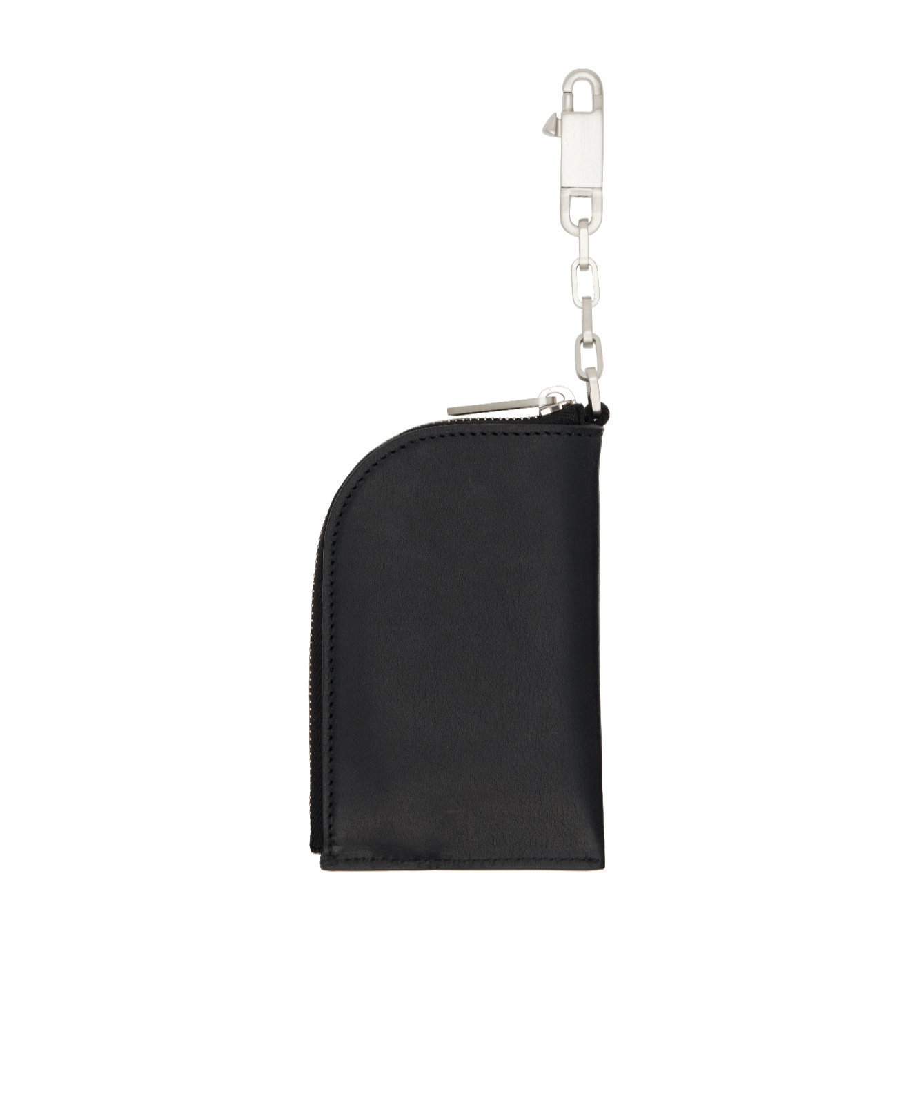 Rick Owens Zip Wallet In Burgundy