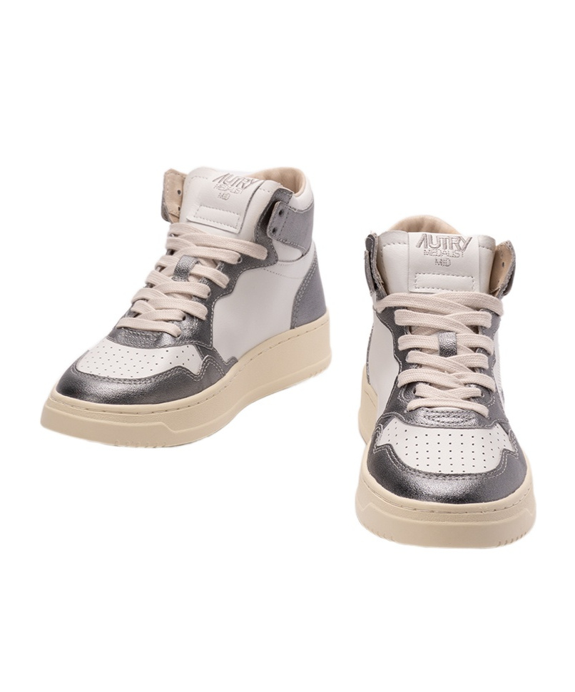 Autry High-top Sneakers In Gray