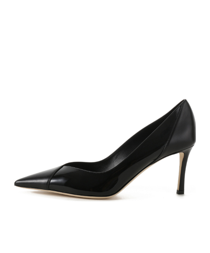 Jimmy Choo Cass 75 Pointed High Heels In Black