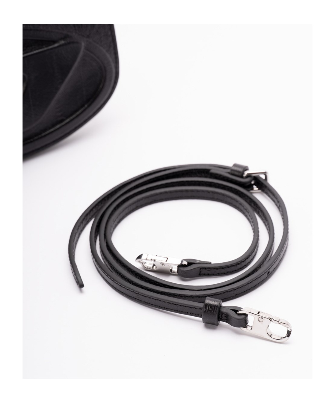 Shop Diesel 1dr Twin Shoulder Bag In Black