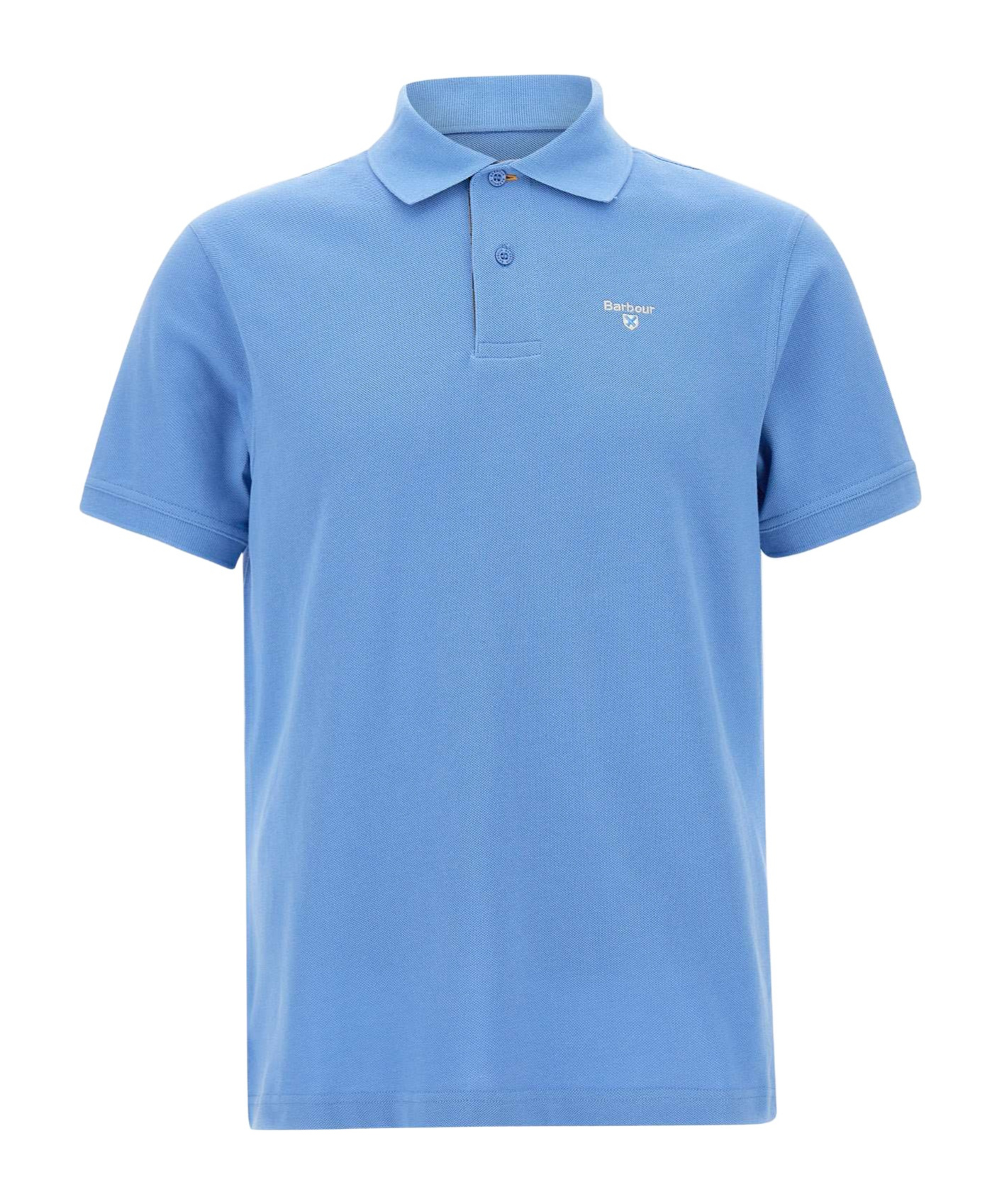 BARBOUR TARTAN PIQUE POLO SHIRT
