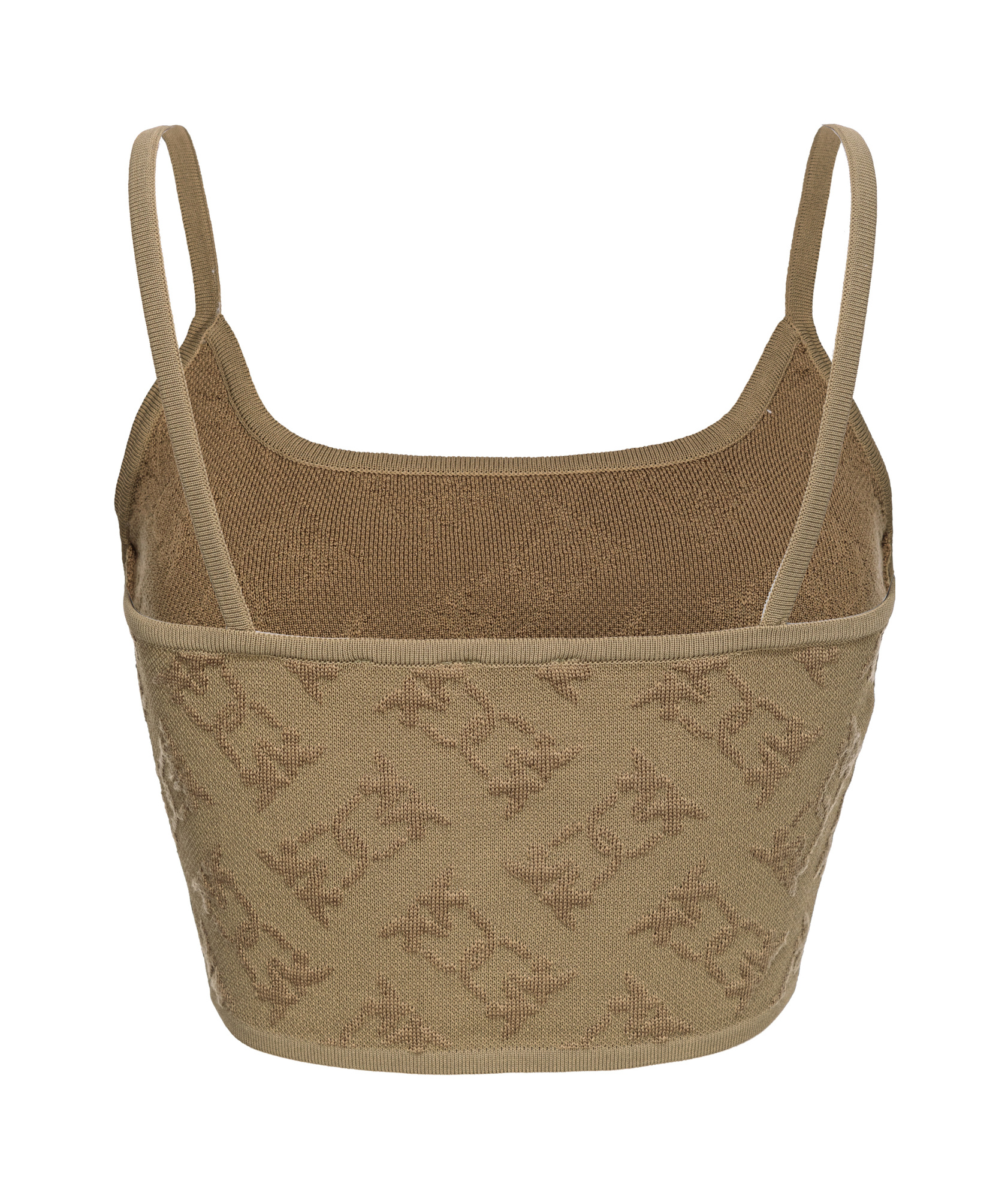 Pinko Thin Shoulder Strap Vest In Brown