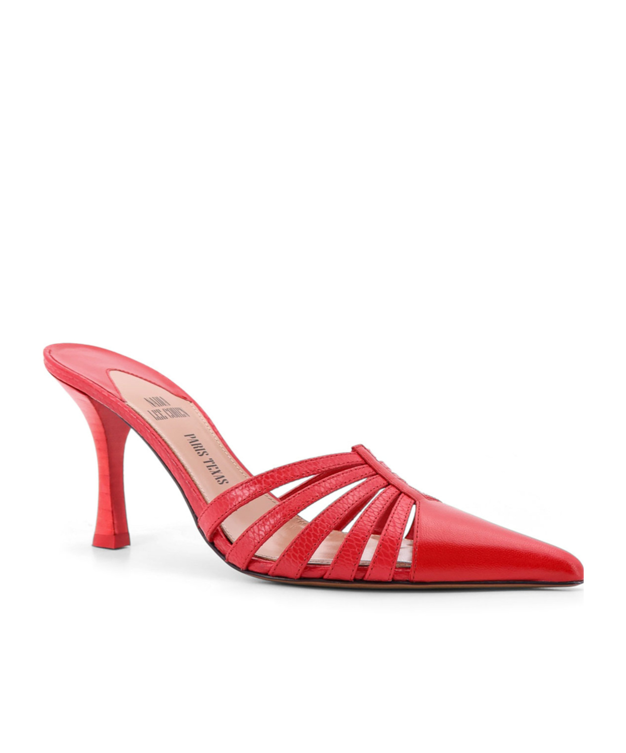 Paris Texas Nadia Sabot Sandals In Red