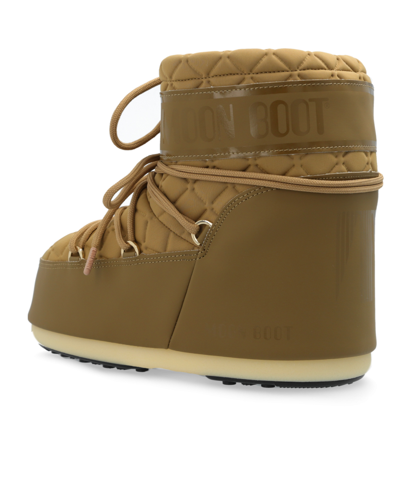 Moon Boot Icon Low Quilt Boot In Brown