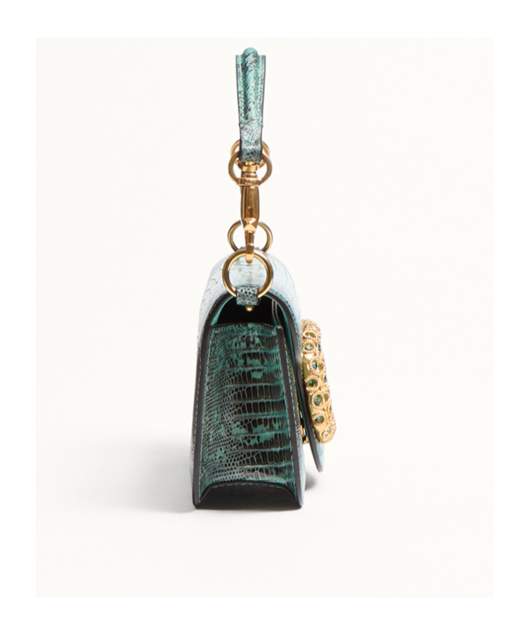 Valentino Small Logo Shoulder Bag In Multicolor