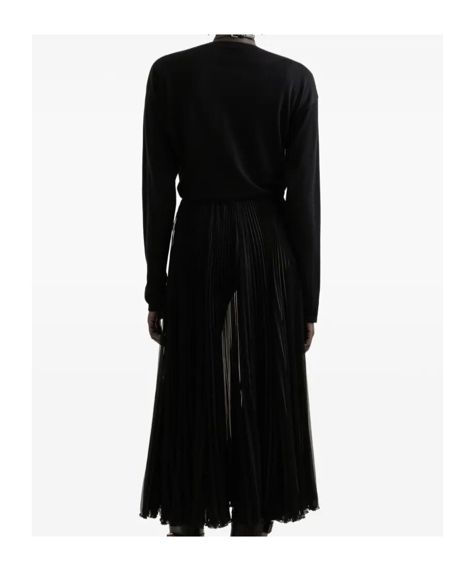 Dolce & Gabbana Cashmere Cardigan Sweaters And Cardigans Black In Black