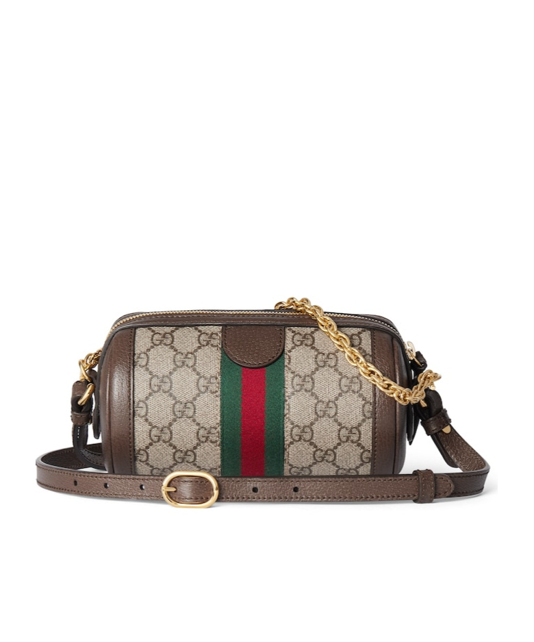 Gucci Mini Shoulder Bag Featuring Chain Strap In Multi