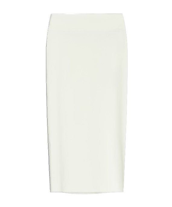 Shop Jacquemus La Jupe Sablier Skirt In White