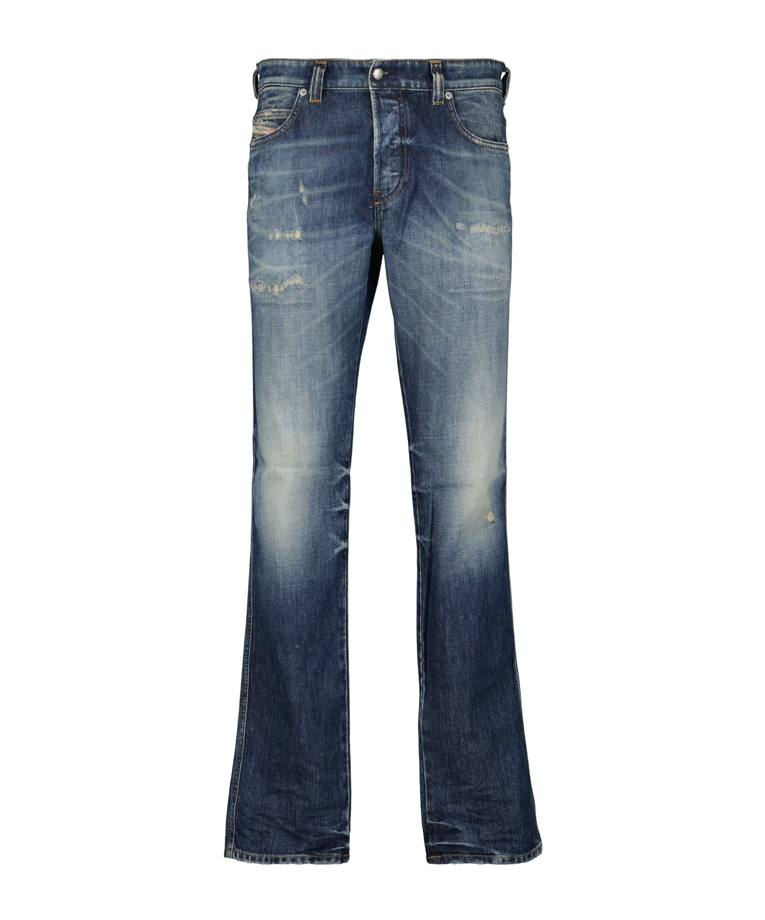 Diesel D-vyl 1993 Faded Bootcut Jeans In Blue