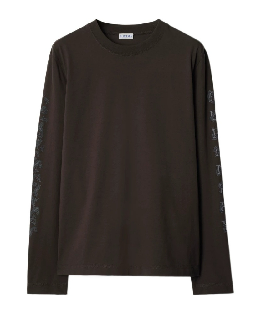 Burberry Drop-shoulder Wool Jumper In Black