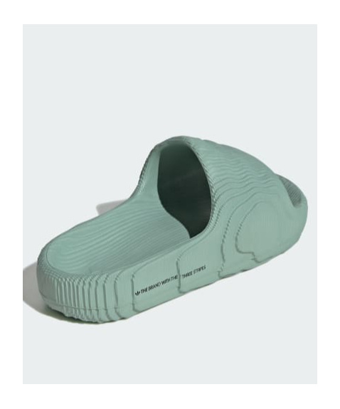 Shop Adidas Originals Adilette 22 Slides In Green