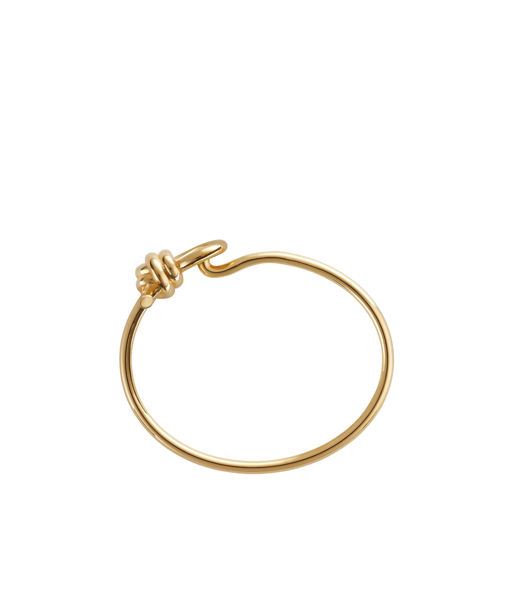 Bottega Veneta Knot Bracelet In Yellow