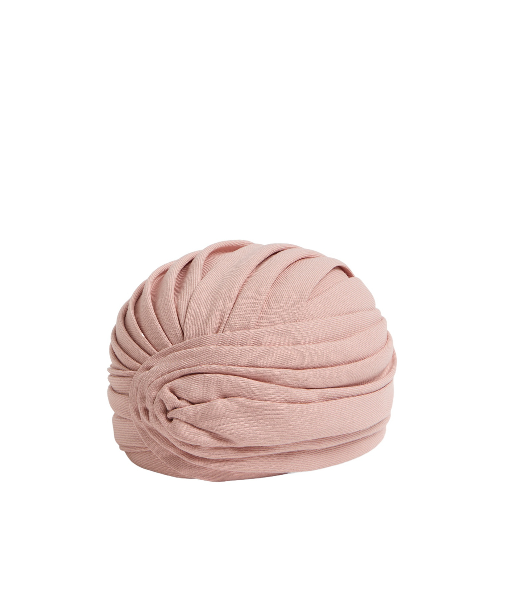 Valentino Rigid Wool-blend Turban In Nude