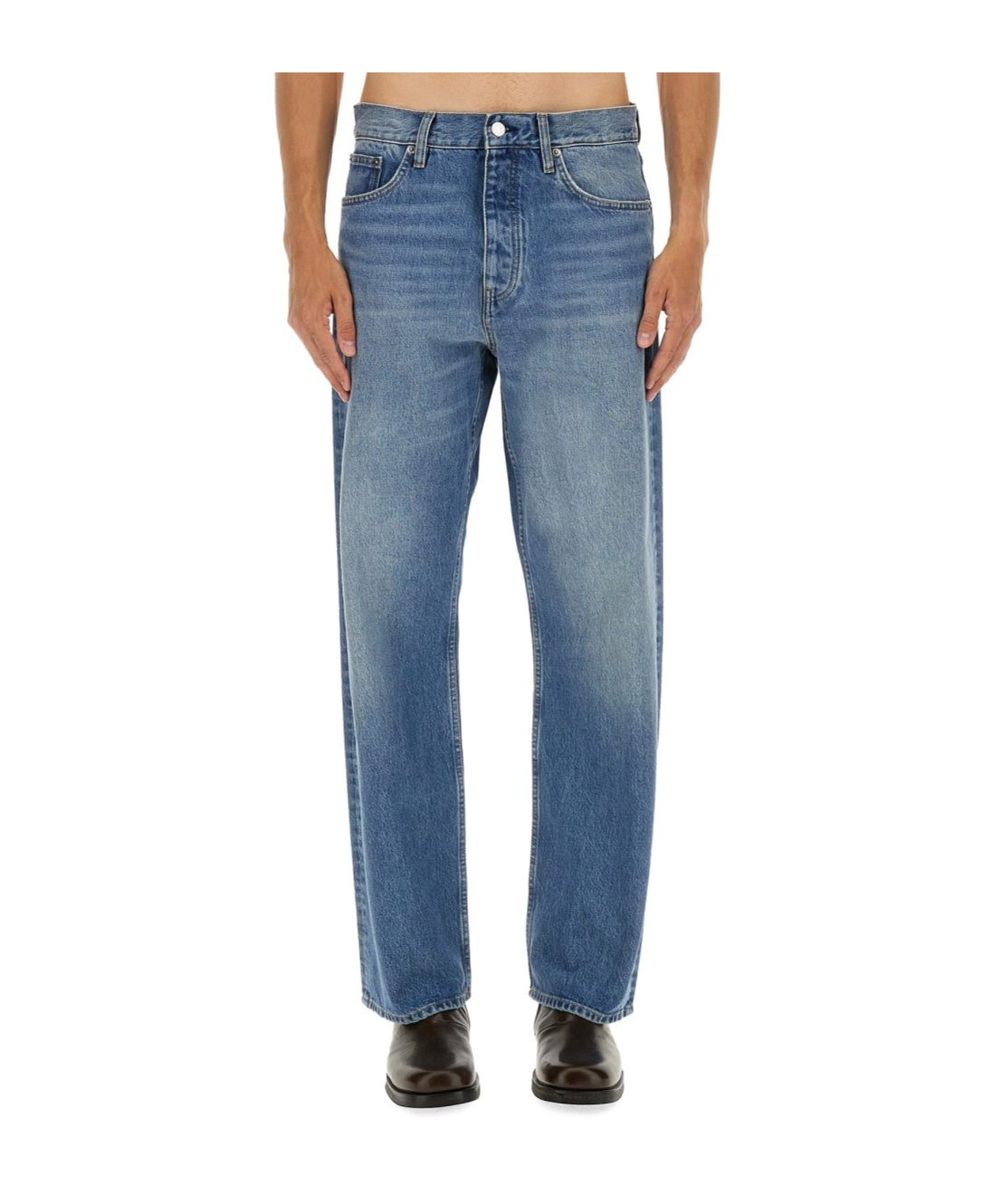 Sunflower Belt Loop Jeans In Blue