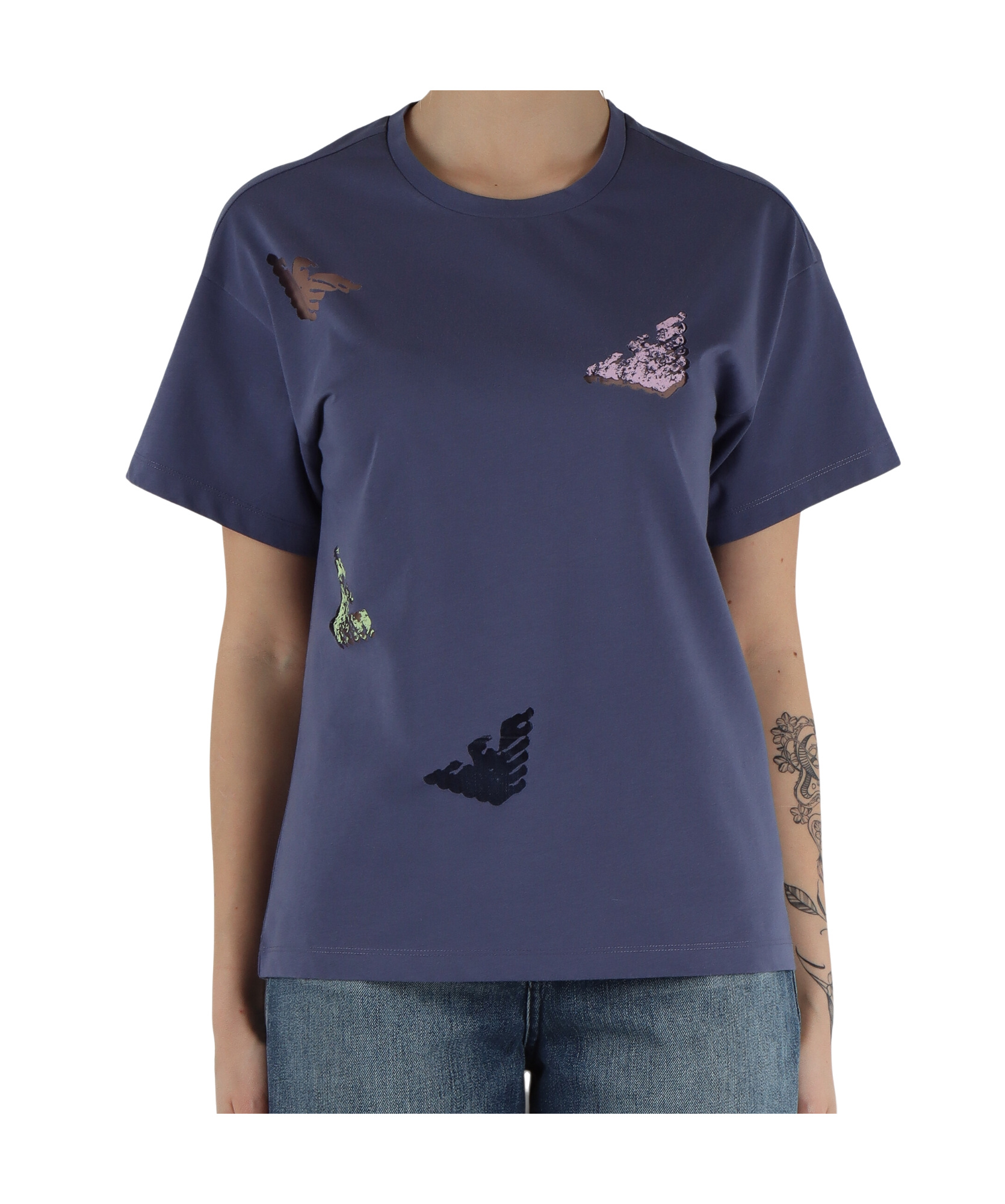 EMPORIO ARMANI ROUND NECK SHORT SLEEVE T-SHIRT