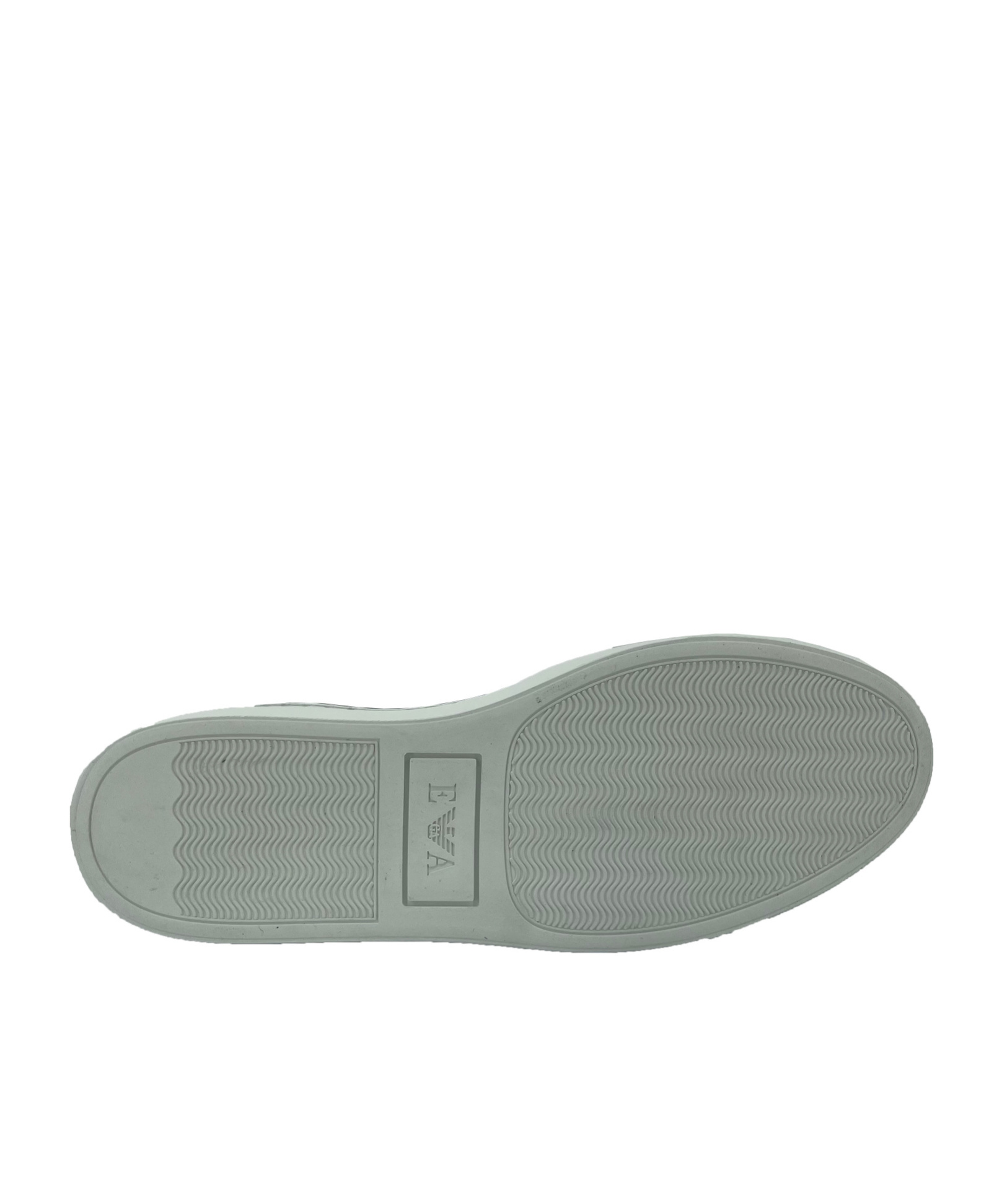 Emporio Armani Splice And Lace High-top Skate Shoes In Black