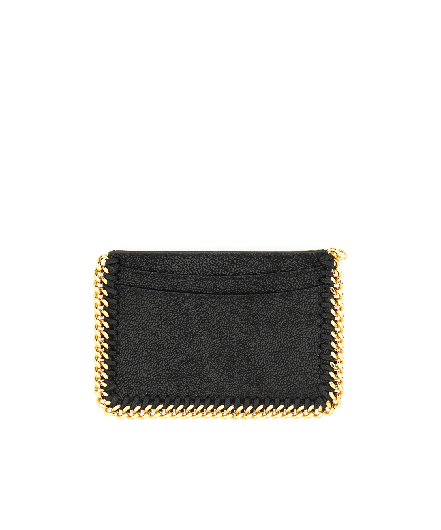 Stella Mccartney Textured Chain Detail Card Holder