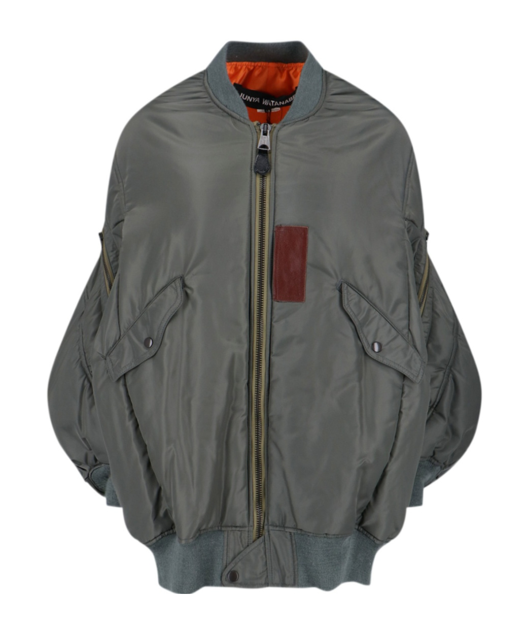 Junya Watanabe Zippered Long-sleeved Casual Jacket In Black