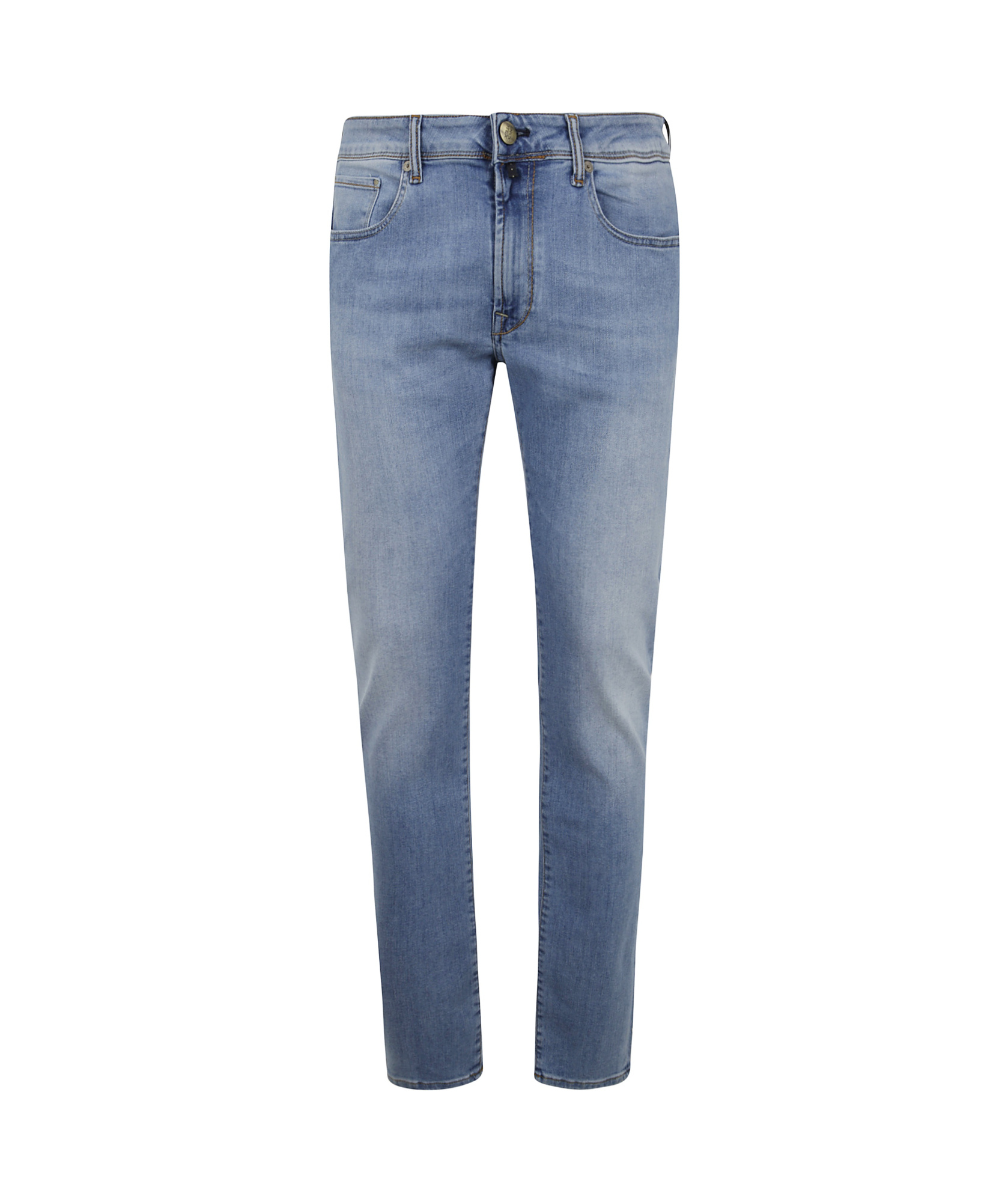 Incotex Belt Loop Jeans In Blue