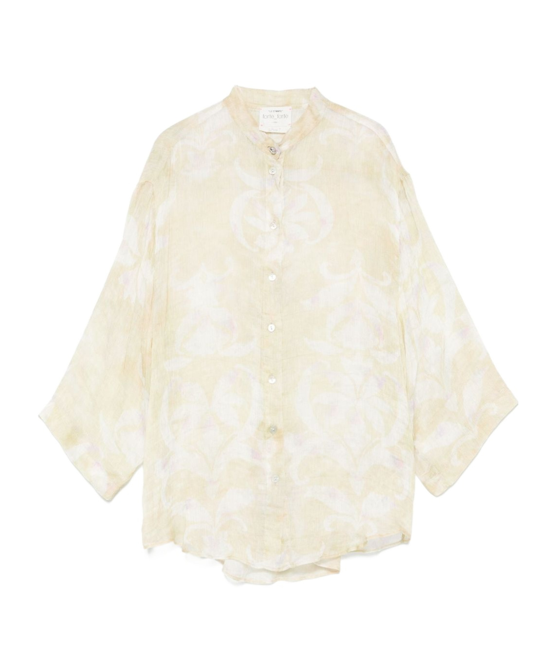 Forte Forte Floral Print Sheer Shirt