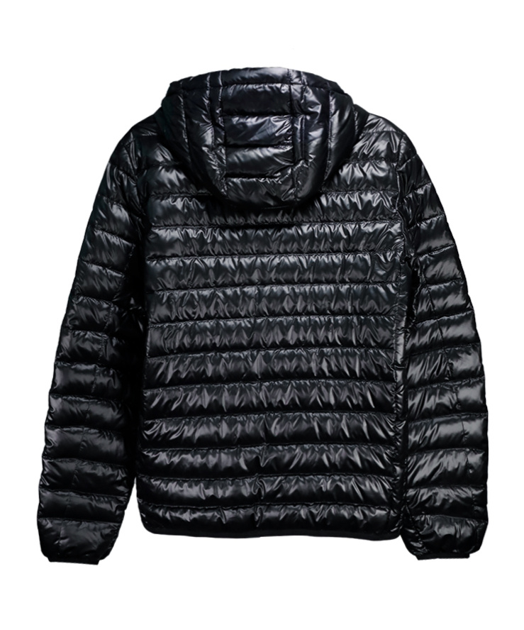 Prada Quilted Down Jacket In Black