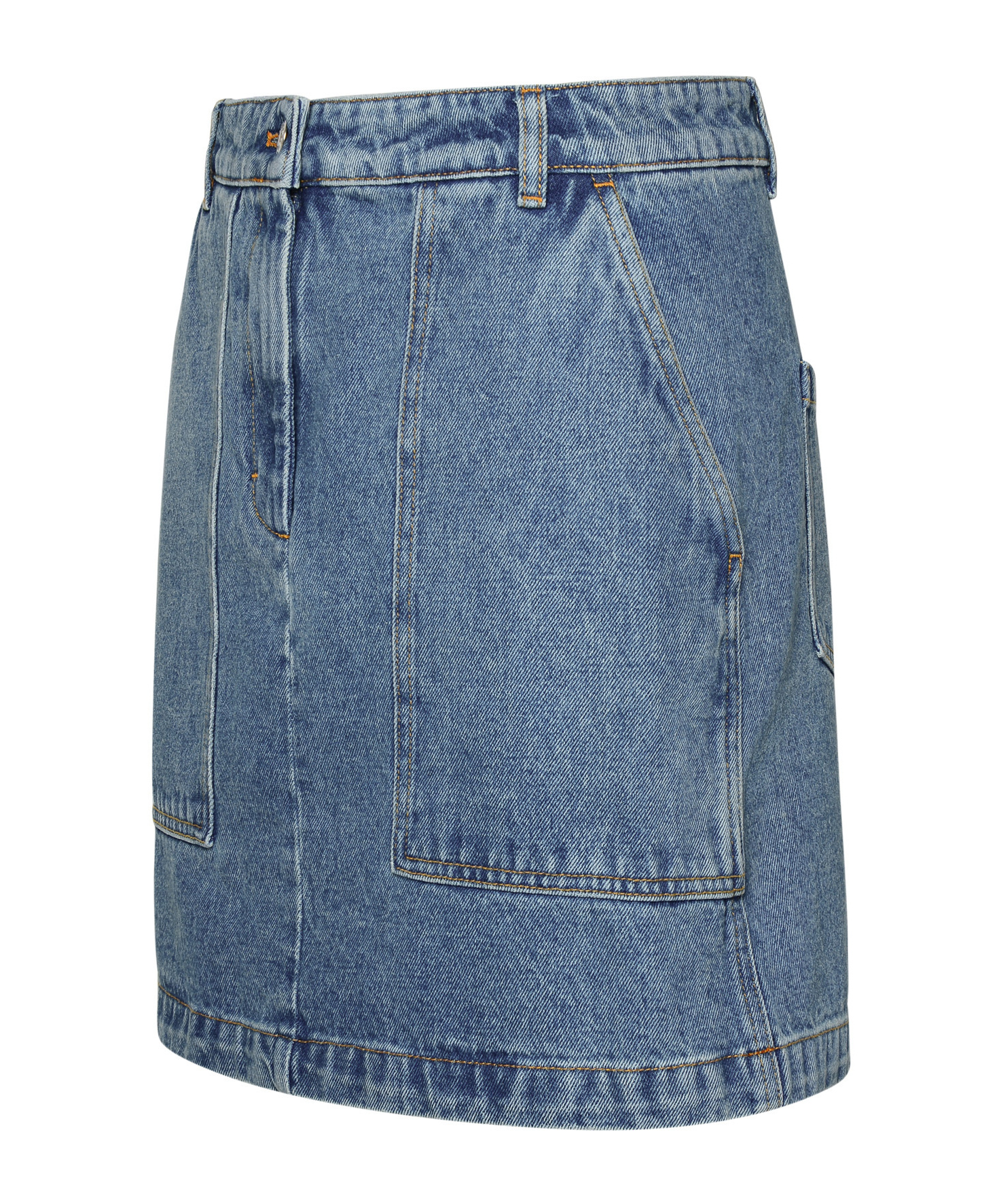 MAISON KITSUNÉ MINI DENIM SKIRT